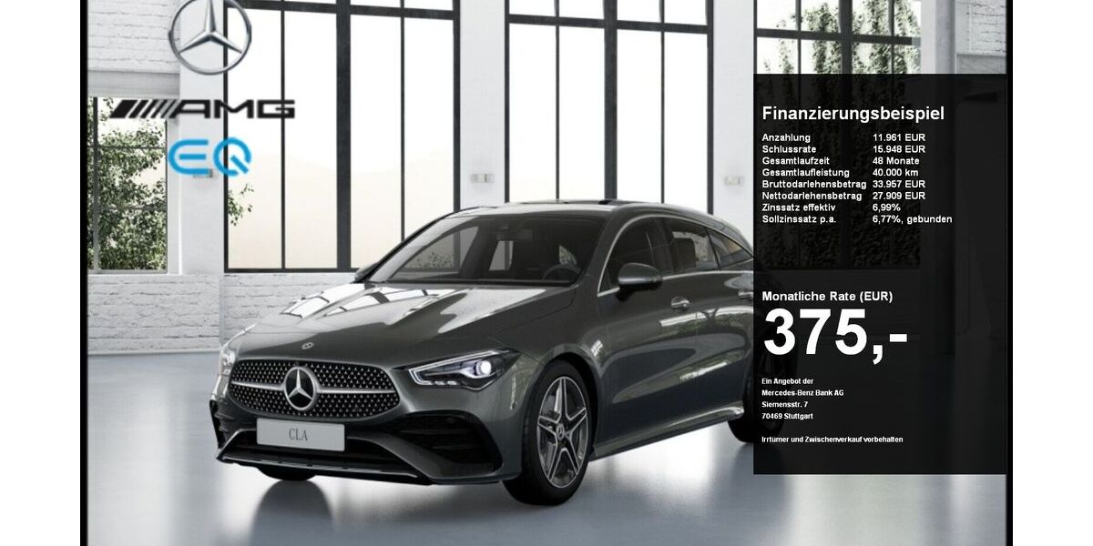Mercedes-Benz CLA 250 Shooting Brake 9.510 km 39.870 &euro; Dortmund 44139